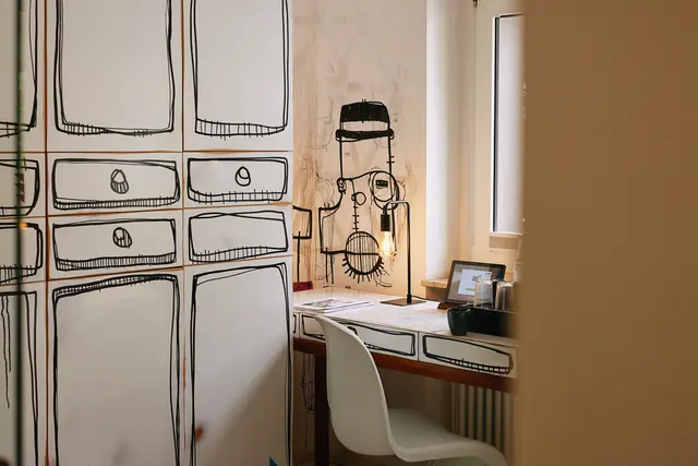 David Lüpschen - Jiar Street Art — room at 18Arts Hotel, Köln — photo 3 of 7