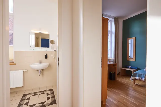 eco single room | close to wellness  — room at ahead burghotel, Lenzen/Elbe — photo 2 of 4