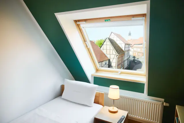 eco single room | top floor — room at ahead burghotel, Lenzen/Elbe — photo 2 of 4