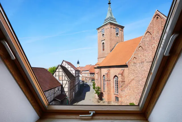 eco single room | top floor — room at ahead burghotel, Lenzen/Elbe — photo 3 of 4