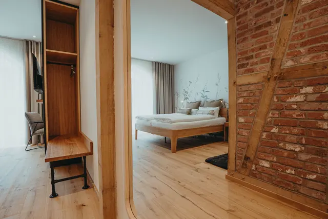3 Bedrooms connected through entrance — room at Biohotel WildLand, Wietze — photo 2 of 12