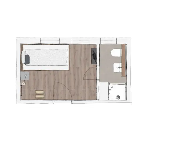 Historisches Einzelzimmer — Biohotel WildLand, Wietze (4/4)