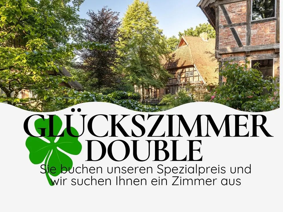 Lucky double room  – Biohotel WildLand Wietze