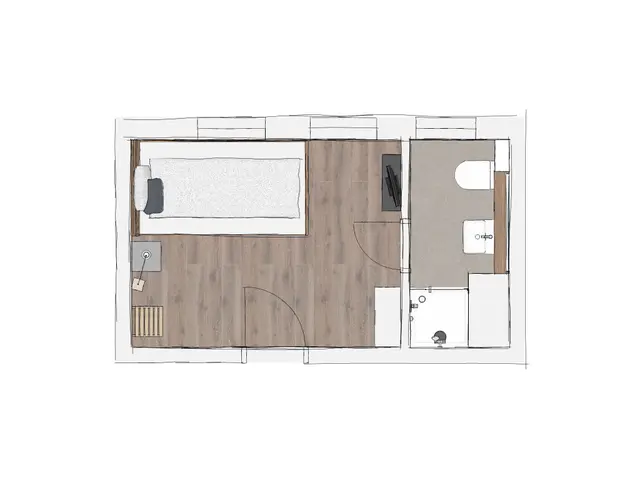 Single room with meadow view — room at Biohotel WildLand, Wietze — photo 4 of 4
