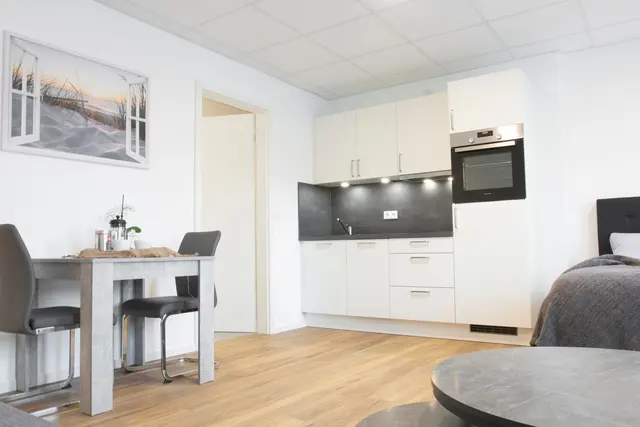Contracted Rate | 1 Room Business Apartment — apartment at Boardinghouse Baumhof55, Marktheidenfeld — photo 2 of 6