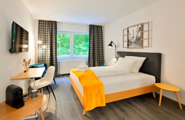 Modern Single Room – City Hotel Meckenheim