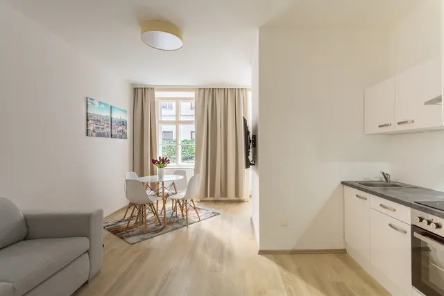 1 Bedroom | Naschmarkt | Garden view — accommodation at Cityswap Austria GmbH, Vienna — photo 9 of 12