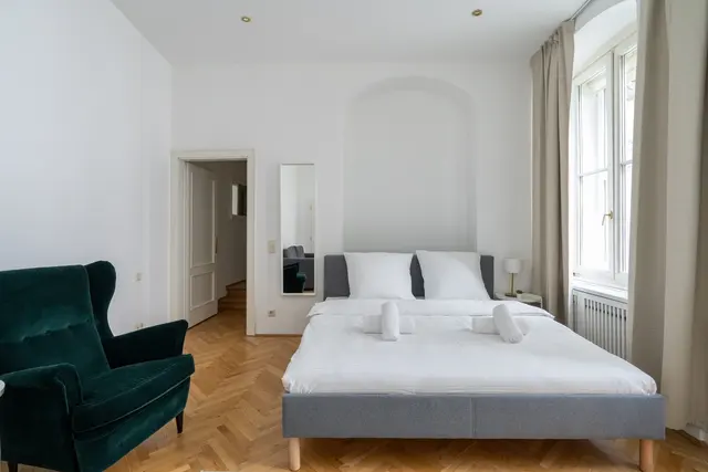 1 Bedroom | Old Town | Garden view | Apt 3A — accommodation at Cityswap Austria GmbH, Vienna — photo 3 of 7