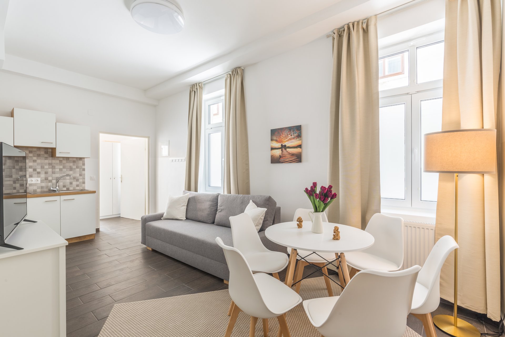 1 Bedroom | Prater Area | Garden view | Apt 3 — accommodation at Cityswap Austria GmbH, Vienna — photo 3 of 21
