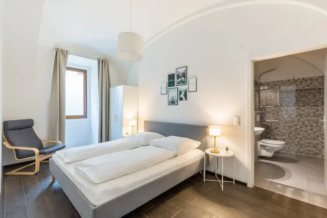1 Bedroom | Prater Area | Garden view | Apt 1 — accommodation at Cityswap Austria GmbH, Vienna — photo 12 of 14