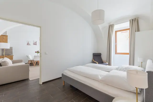 1 Bedroom | Prater Area | Garden view | Apt 1 — accommodation at Cityswap Austria GmbH, Vienna — photo 13 of 14