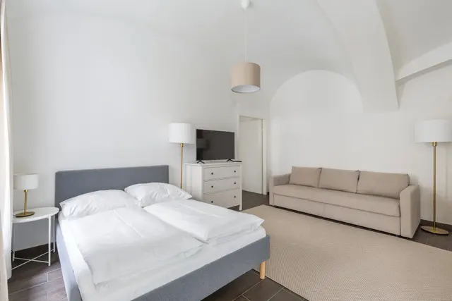1 Bedroom | Prater Area | Garden view | Apt 1 — accommodation at Cityswap Austria GmbH, Vienna — photo 2 of 14