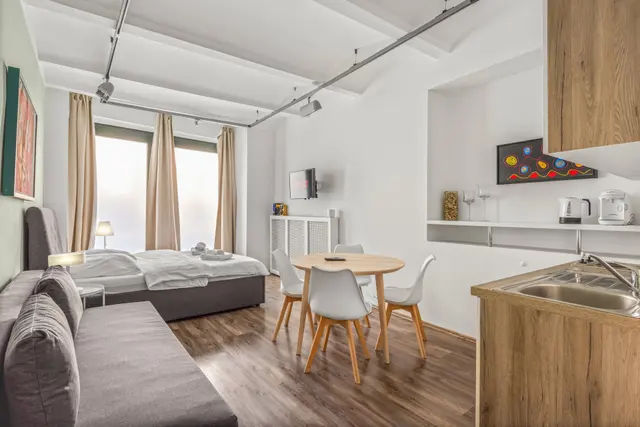 Studio | Old Town | City view — accommodation at Cityswap Austria GmbH, Vienna — photo 12 of 15