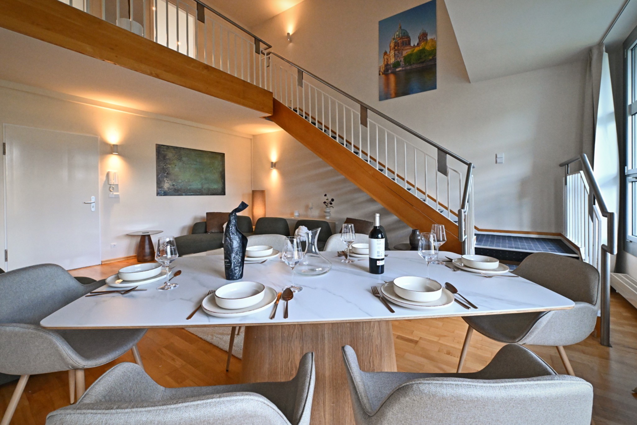 3 Bedroom Duplex Apartment | High Floor | Terrace | Free parking — apartment at Cityswap Germany GmbH, Berlin — photo 2 of 40