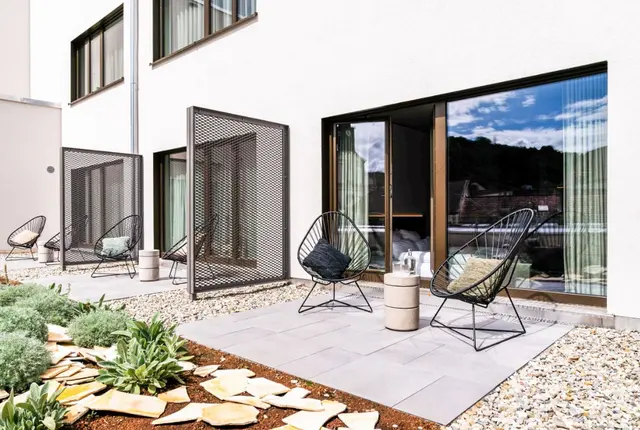 Studio Terrace | Courtyard View — room at Das Altmühltal, Eichstätt — photo 2 of 2