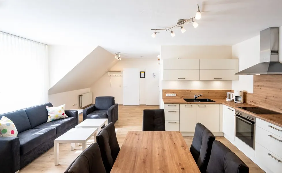 Apartment XL | Maisonette, open kitchen, no balcony, two bedrooms – Gemünder Ferienpark Salzberg
