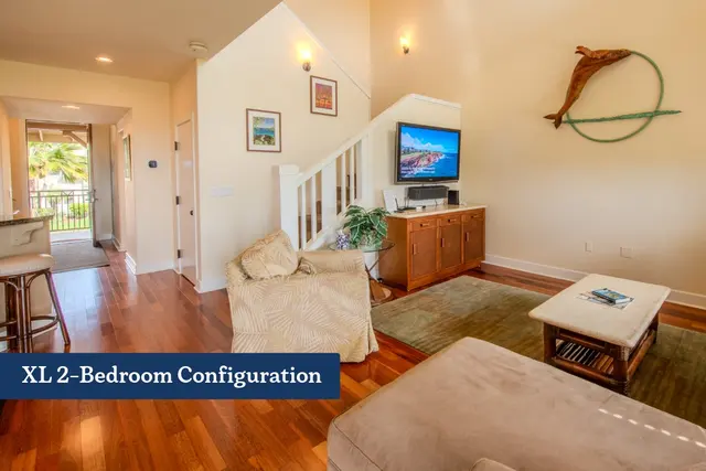 Kai Hoʻolili Suite - Ocean View 2-Bedroom Custom Configuration – Halii Kai by Polu Resorts