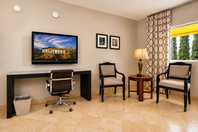 Luminary Double Queen ADA | Downtown LA view — room at Hollywood Hotel, Los Angeles — photo 12 of 14