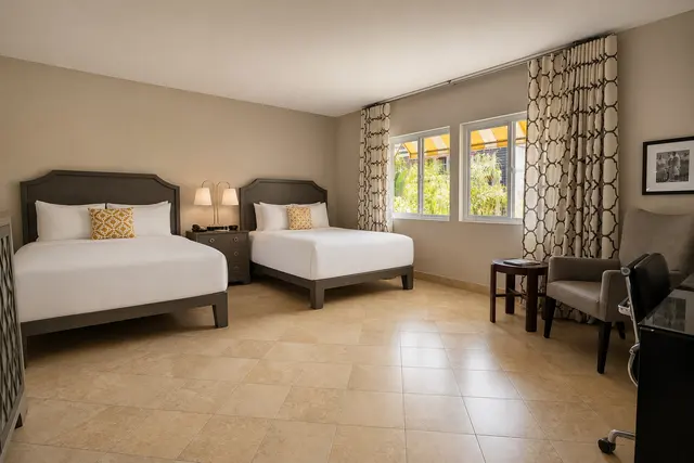 Starlet Double Queen | Spacious with tiled floor – Hollywood Hotel