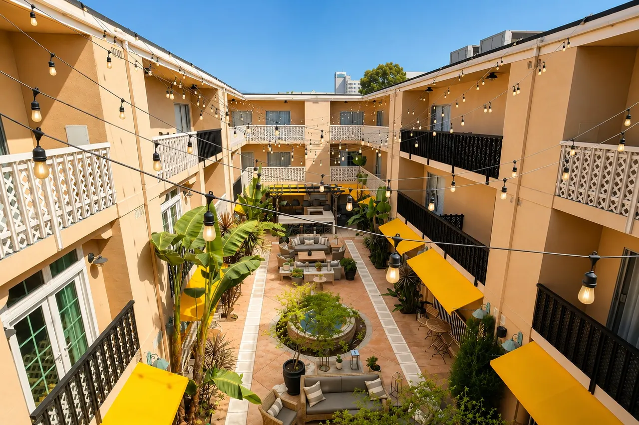 Starlet Queen | Sliding window – Hollywood Hotel Los Angeles