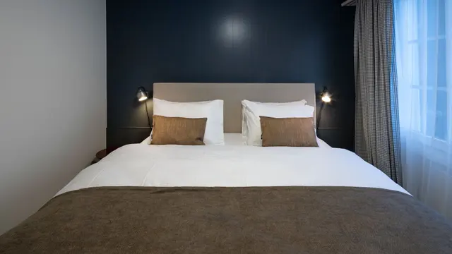 Double Room | View to Mountain Gütsch – Hotel Bergidyll - Riders Haven