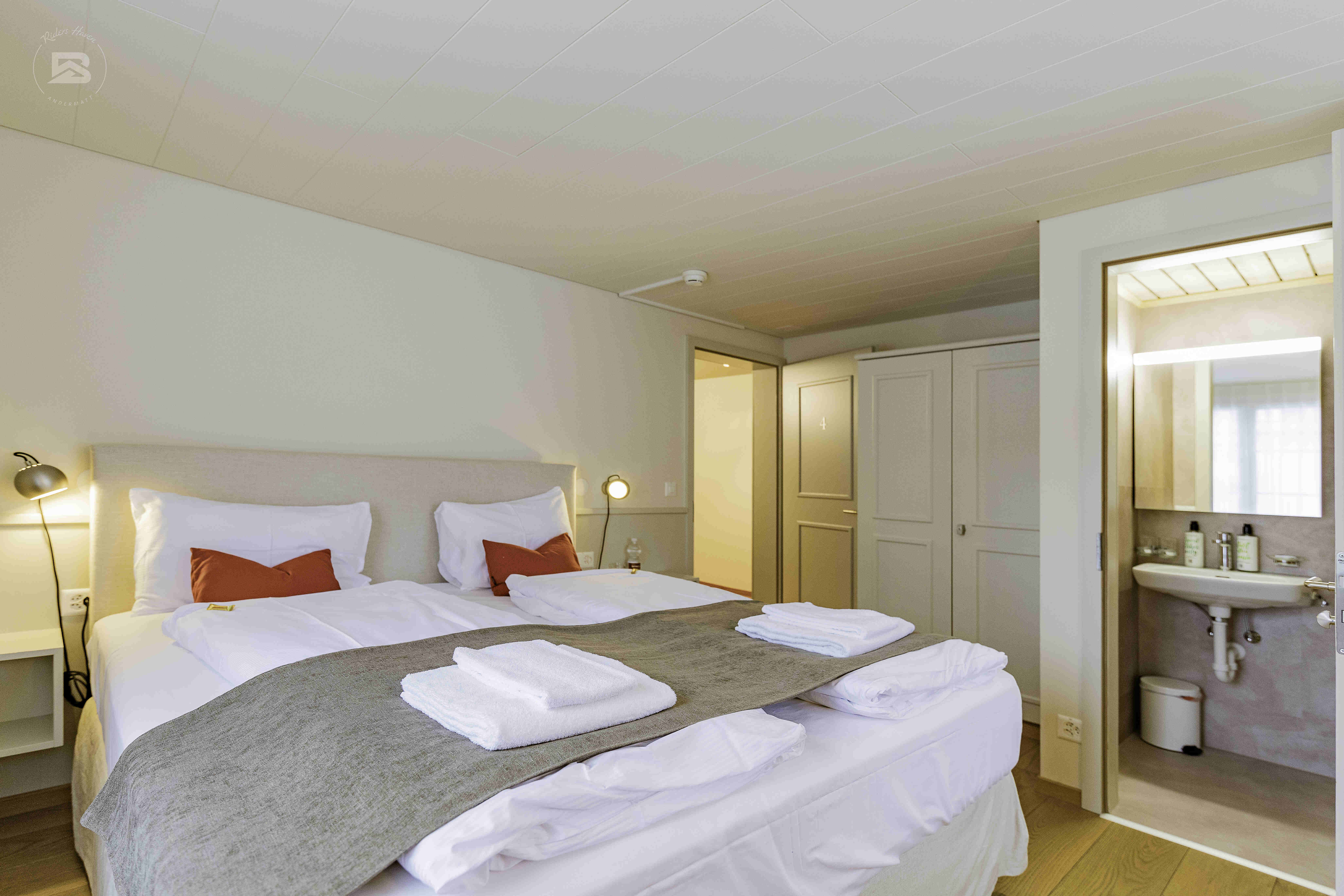 Large Double Room | Village view — room at Hotel Bergidyll - Riders Haven, Andermatt — photo 3 of 3