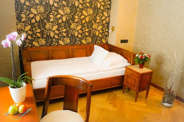 Traditional Single Experience | Single bed with footboard & extra quiet — room at Hotel Oberkirchs Weinstuben, Freiburg im Breisgau — photo 2 of 3