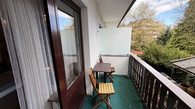 2 Double Rooms next to each other | with balcony — room at Hotel Paidion, Braunlage — photo 4 of 5