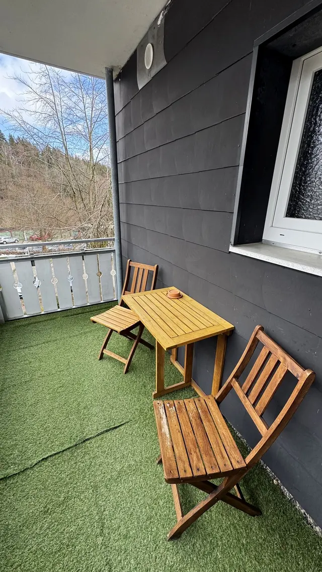 2 Tiny Double Rooms next to each other | with rainforest shower — room at Hotel Paidion, Braunlage — photo 4 of 5