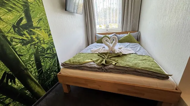 Double Room Eco Plus | French bed with forest view – Hotel Paidion