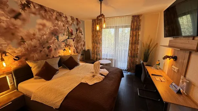 Double Room | Large balcony with garden view – Hotel Paidion