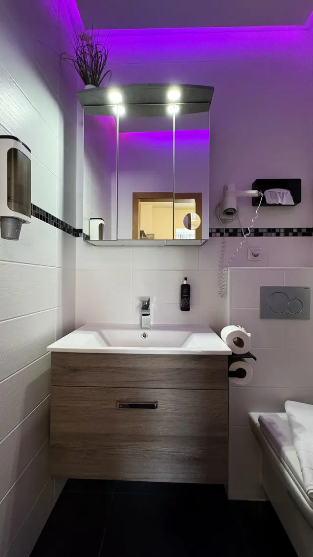 Package Double Room Eco Plus | French Bed — room at Hotel Paidion, Braunlage — photo 4 of 4