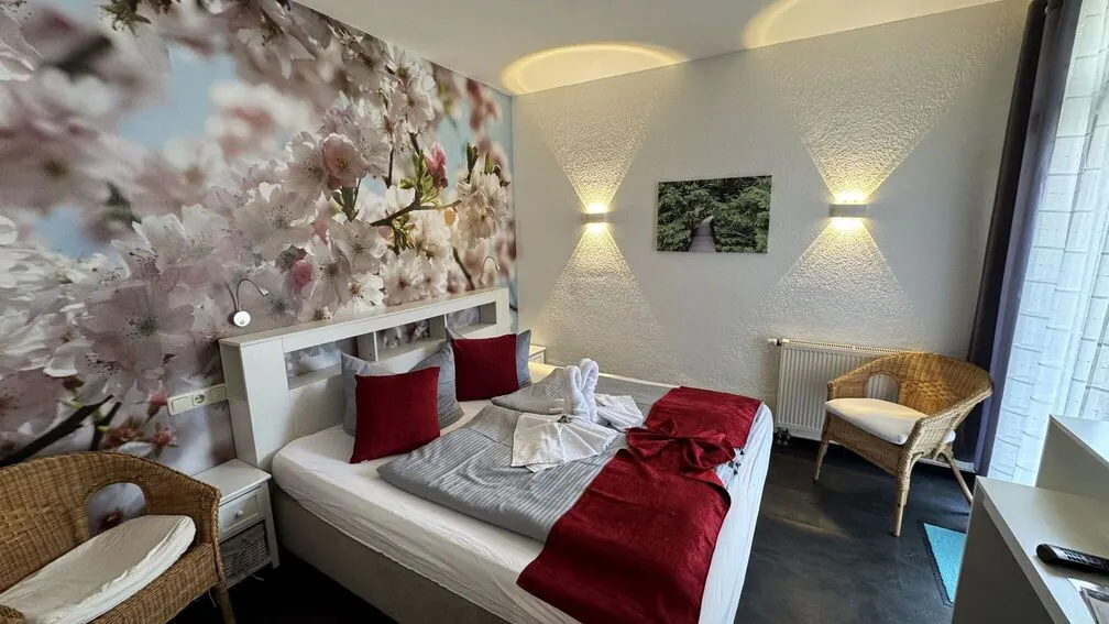 Kleines Doppelzimmer | mit Balkon – Hotel Paidion