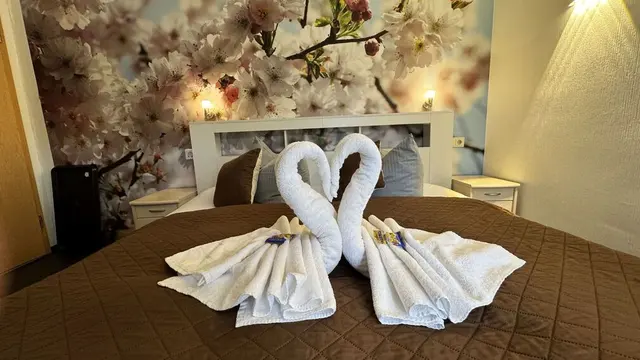 Kleines Doppelzimmer | Mit Regendusche — Hotel Paidion, Braunlage (4/5)