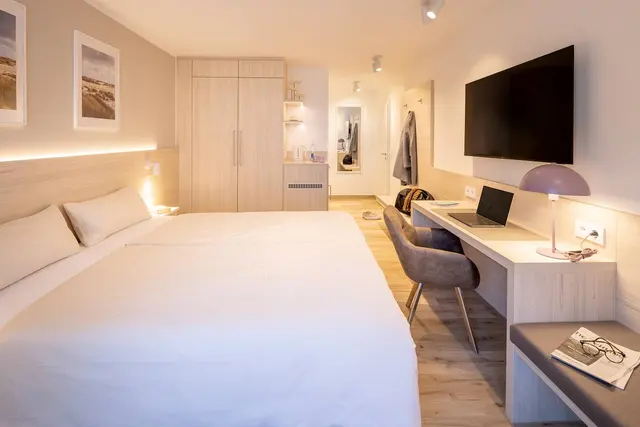 Komfort Doppelzimmer | 1. Etage — Inselhäuser Norderney, Norderney (2/8)