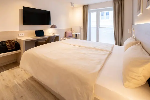 Komfort Doppelzimmer | 1. Etage — Inselhäuser Norderney, Norderney (3/8)