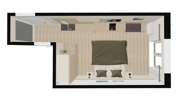 Komfort Doppelzimmer | 1. Etage — Inselhäuser Norderney, Norderney (7/8)