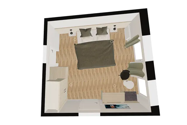  Comfort Double room balcony sea view Hotel Stranddistel — accommodation at Inselhäuser Norderney, Norderney — photo 10 of 15
