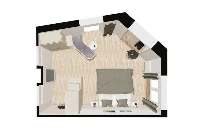 Deluxe Doppelzimmer Balkon Meerblick | Hotel Stranddistel — Inselhäuser Norderney, Norderney (12/17)