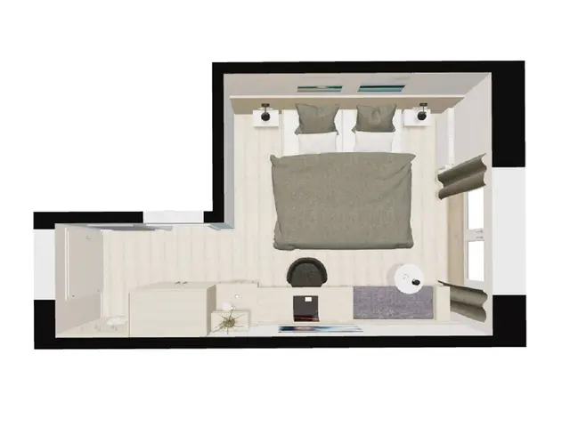 Double room | 2nd floor — accommodation at Inselhäuser Norderney, Norderney — photo 6 of 7