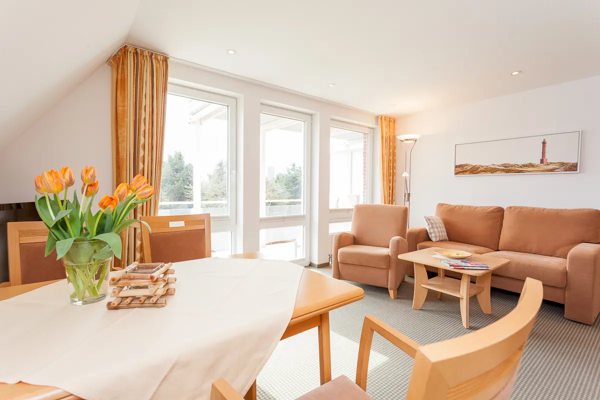 Kiefernhaus 1 | Komfort Apartment Balkon – Inselhäuser Norderney
