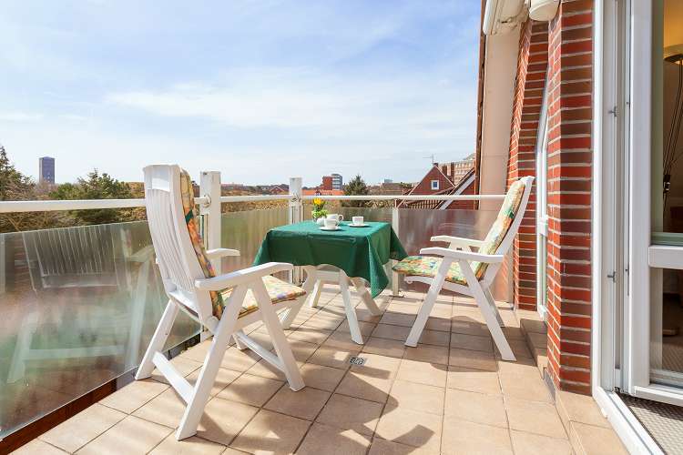 Kiefernhaus 3 | Großes Komfort Apartment Balkon — Inselhäuser Norderney, Norderney (5/5)
