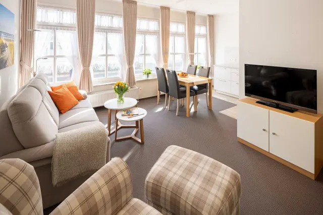 Large Comfort Apartment Sanddornhaus — accommodation at Inselhäuser Norderney, Norderney — photo 4 of 9