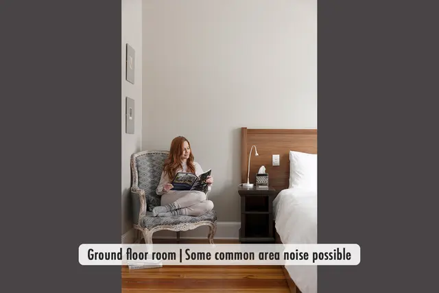 Room 12 | ADA Room | Queen Bed & Ground Floor — Lakehouse Inn, Lee (5/8)
