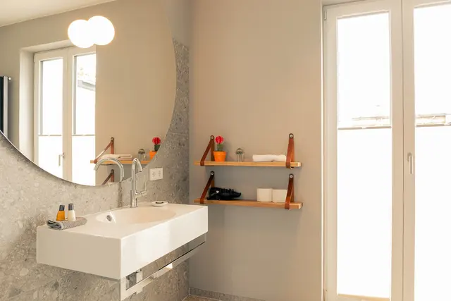 Nadler Hof No. 10 | 1 Bedroom Apartment | Balcony — accommodation at OSTKÜSTE Boutique Apartments, Seebad Ahlbeck — photo 9 of 15