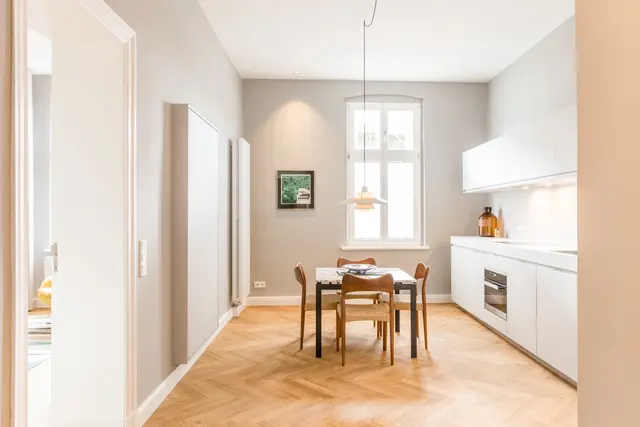 Nadler Hof No. 3 | 1 Bedroom Apartment | separate kitchen — accommodation at OSTKÜSTE Boutique Apartments, Seebad Ahlbeck — photo 4 of 17