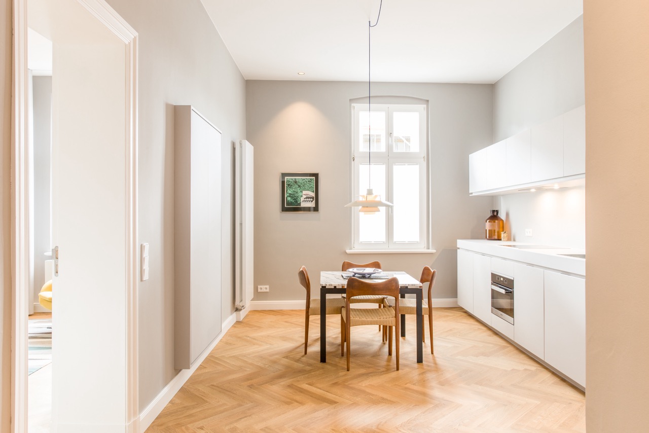 Nadler Hof No. 3 | 1 Bedroom Apartment | separate kitchen — accommodation at OSTKÜSTE Boutique Apartments, Seebad Ahlbeck — photo 4 of 17