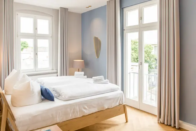 Nadler Hof No. 6 | 1 Bedroom Apartment | Loggia — accommodation at OSTKÜSTE Boutique Apartments, Seebad Ahlbeck — photo 6 of 14