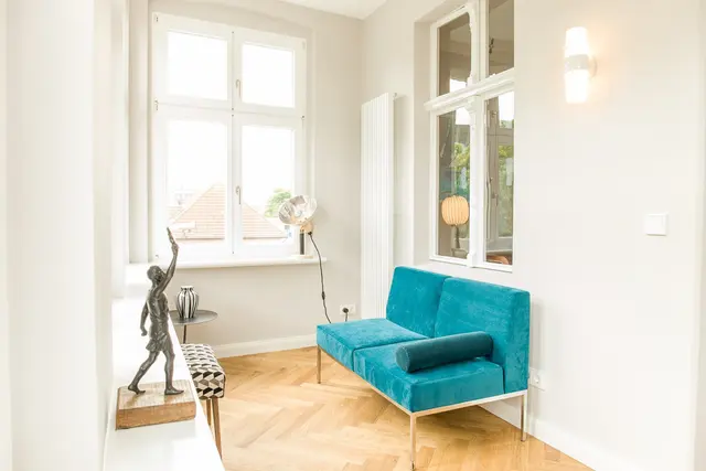 Nadler Hof No. 6 | 1 Bedroom Apartment | Loggia — accommodation at OSTKÜSTE Boutique Apartments, Seebad Ahlbeck — photo 7 of 14