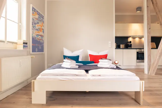 Villa Albatros No. 5 | Loft | Balcony — accommodation at OSTKÜSTE Boutique Apartments, Seebad Ahlbeck — photo 8 of 15